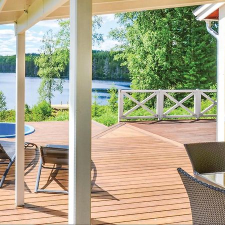 Nice Home In Sunne With Jacuzzi Alvsatern Bagian luar foto